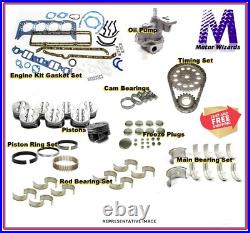 Dodge 5.9 Cummins Diesel 04-08 ENGINE KIT Rings Main+Rod Brgs Oil Pump Pistons