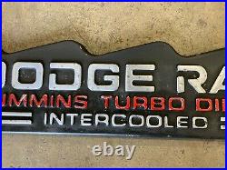 Engine Valve Cover Top Plate Trim 1993 12 Valve Dodge Ram Cummins Diesel 5.9L