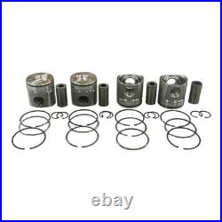 For Cummins 4BT 3.9L Piston & Ring Set Kit 8V Diesel Engine STD Case 580L 5120