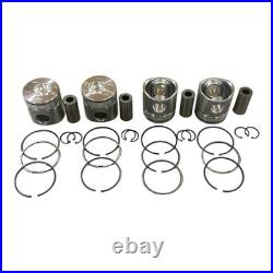 For Cummins 4BT 3.9L Piston & Ring Set Kit 8V Diesel Engine STD Case 580L 5120