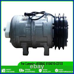 For Cummins Diesel Engine 6L Air Conditioning Compressor 4938842 8104010-C0103
