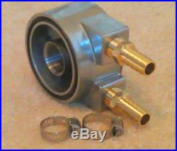 Full Flow Engine Oil Cooler Sandwich Adapter Kit For Ford Ram Cummins Diesel
