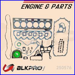 Head Upper gasket & Lower set Oil Pan Gasket seals Crankshaft For CAT C7.1 3126