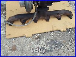 Holset 2001 Cummins Dodge 2500 Diesel Engine turbo CHARGER AND manifold USED