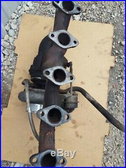 Holset 2001 Cummins Dodge 2500 Diesel Engine turbo CHARGER AND manifold USED
