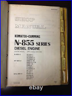 Komatsu-Cummins N855 Series Diesel Engine Shop Manual