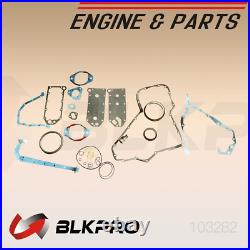 LOWER GASKET SET Oil Pan Seal For 8.3L Cummins 6C 6CT 8.3L 8.3C ISC 4955644
