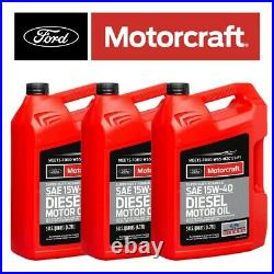 Motorcraft 15 QTS 15W-40 Synthetic Blend Oil For Ford Super Duty 7.3L/6.0L/6.7L