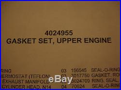 NEW Sealed Box Cummins UPPER Top Diesel Engine Gasket Complete Set Kit 4024955