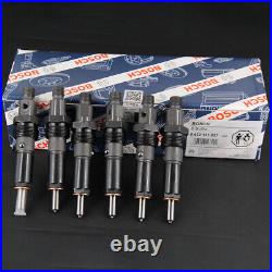New 6 Fuel Injectors For Dodge Cummins 5.9l 6bt Diesel Engine 0432131837 3919350