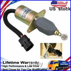 New Replacement Fuel Shut Off Solenoid 3 For 5.9L or 8.3L Cummins Diesel Engine
