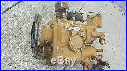 Old vintage cummins motor engine diesel injection pump nhs NHS-6-1F iron lung