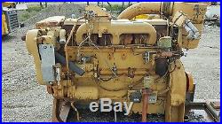 Old vintage cummins motor engine nhs NHS-6-1F iron lung pipe manifold water 220