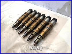 Set of 6 Cummins ISX15 450HP CPL 3719 Diesel Engine Fuel Injectors 2894920 OEM