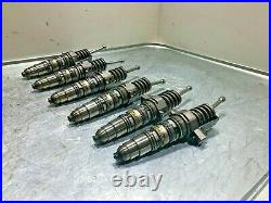 Set of 6 Cummins QSX15 DOHC Diesel Engine Fuel Injectors 4062569 ISX15 OEM