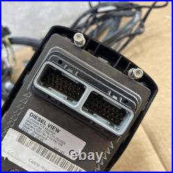 SmartCraft Diesel View Display for Cummins Engines with Power & Data Harness