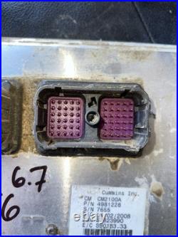 USED OEM 2007-2009 Cummins 6.7L Diesel Engine Control Module ECM ECU 4981228