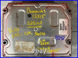 Used Cummins Isx15 Ecm Ecu Part#4993120 Cm2250 Cpl 3606 Diesel Engine Computer