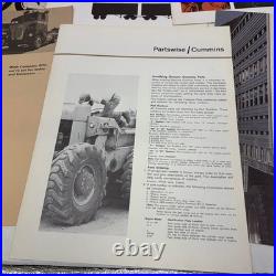 Vintage Cummins Diesel Engine Truck Sales Brochures 903 V8 NTC Advertising Lot