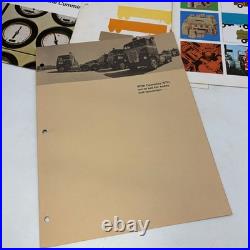 Vintage Cummins Diesel Engine Truck Sales Brochures 903 V8 NTC Advertising Lot