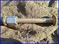 Vintage Cummins Model H Diesel Engine Priming Pump Brass Dash Hand Primer Tested